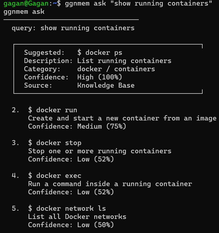 Natural Language Ask Command